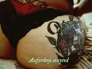 Assfordays_sexyred