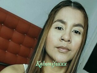 Kahomifoxxx